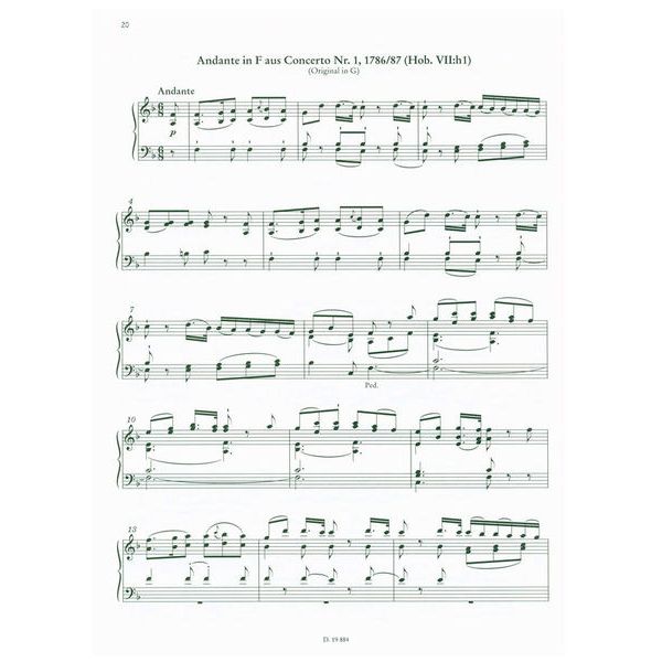 Doblinger Musikverlag Joseph Haydn for Orgel