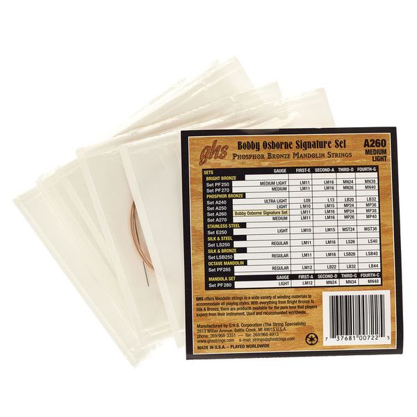 GHS A 260 Bobby Osborne