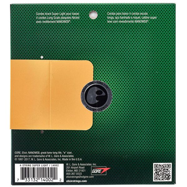 Elixir Nanoweb Super Light BassGuitar