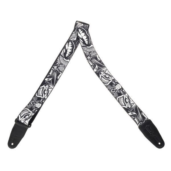 Levys Poly 2" B&W Clowns