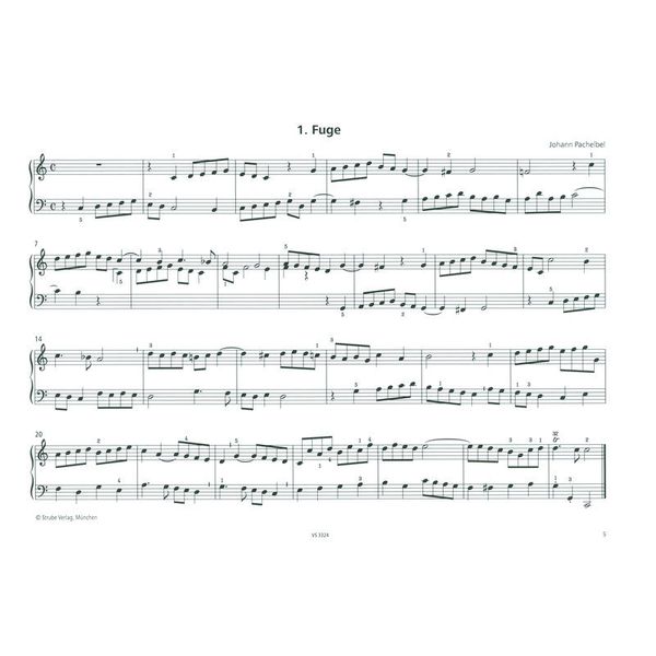 Strube Verlag Leichte freie Orgelstücke