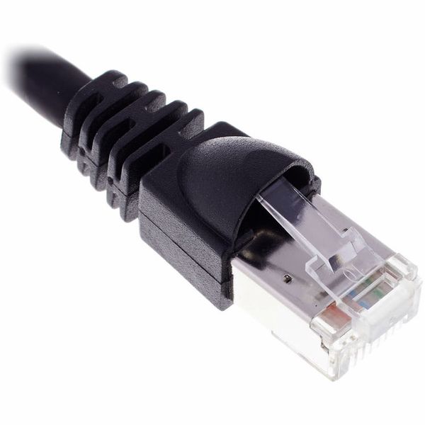 Telegrtner CAT6A Patchkabel 0,5m, sw