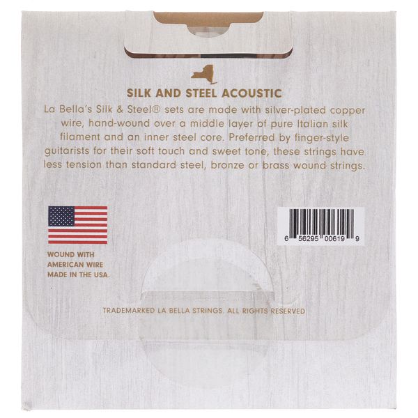 La Bella 710-12M Silk & Steel