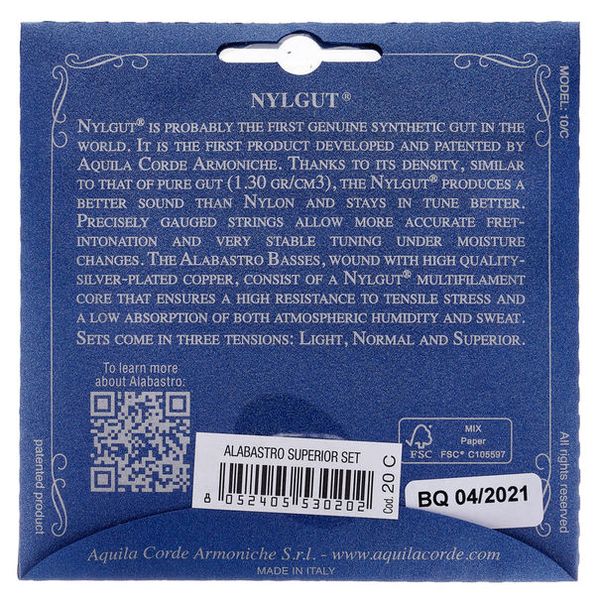 Aquila 20C Alabastro Series Classical