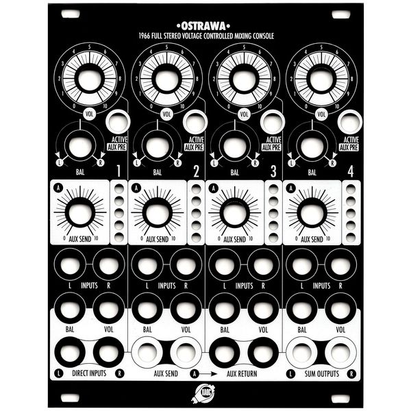 XAOC Devices Ostrawa Black Panel
