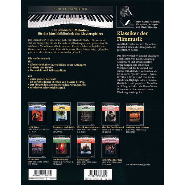 Schott Klassiker der Filmmusik