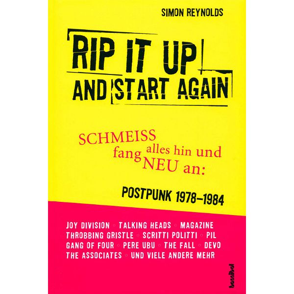 Hannibal Verlag Rip It Up And Start Again