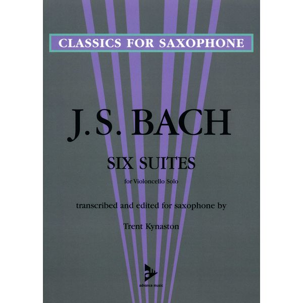Advance Music Bach 6 Suiten Saxophone