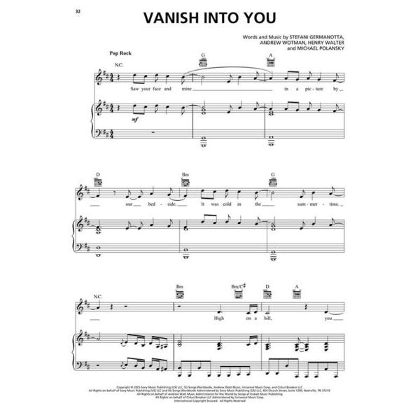 Hal Leonard Lady Gaga Mayhem