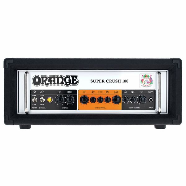 Orange Super Crush 100 Head Black