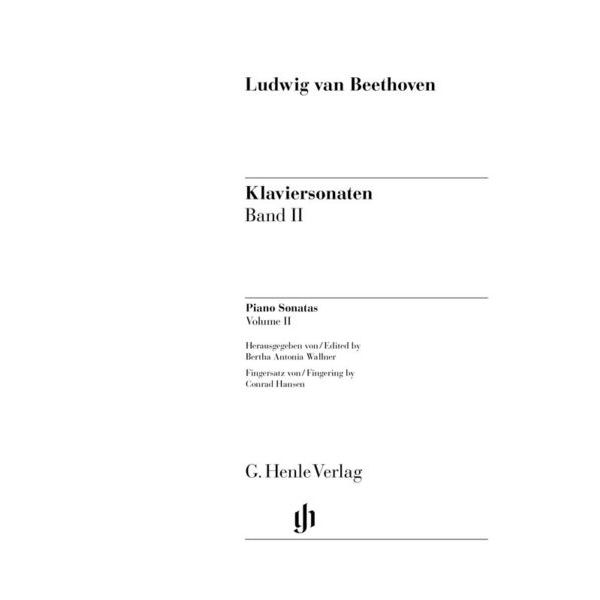 Henle Verlag Beethoven Klaviersonaten 2