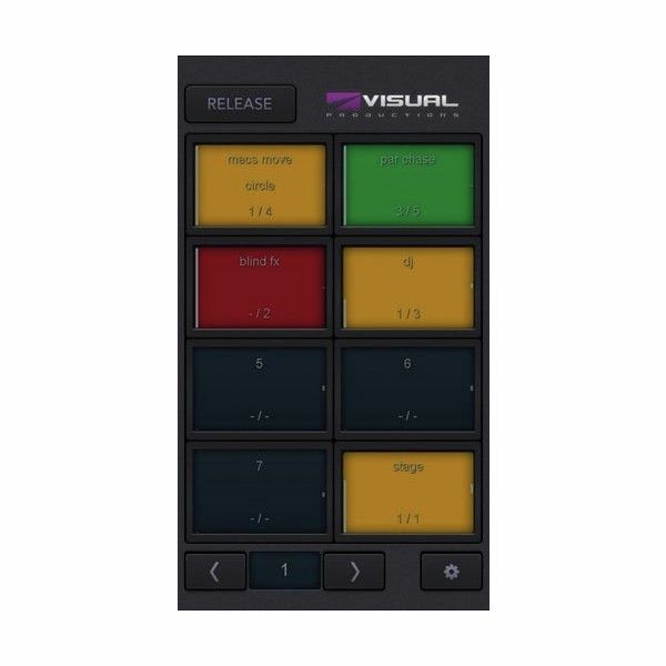 Visual Productions LPU-1 Cuety iPad Control