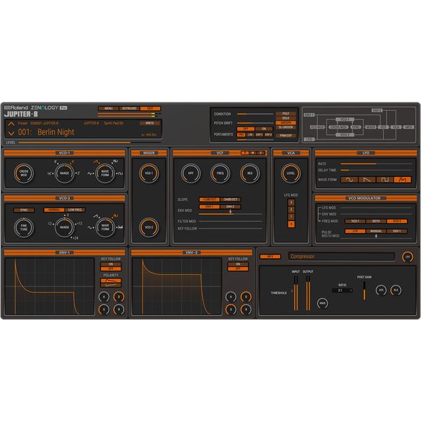 Roland Cloud Jupiter-8 Model Expan.