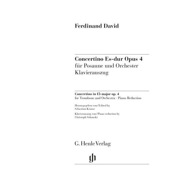 Henle Verlag David Concertino Es-Dur