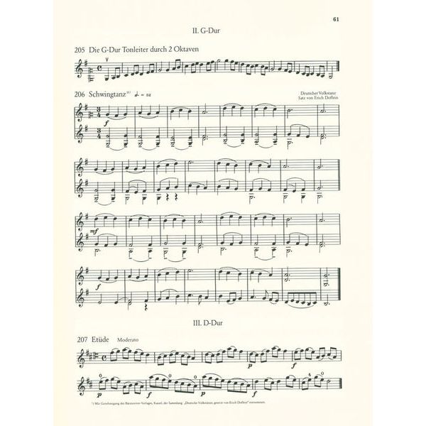 Schott Der Anfang des Geigenspiels