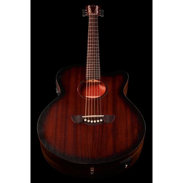 Harley Benton Delta Blues MJCE w/Bag