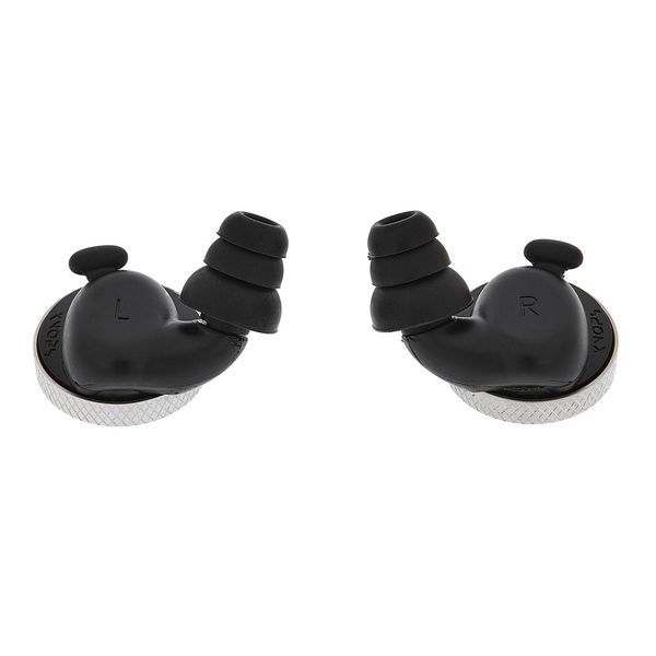 Limousine Earplugs Knops Knurled Black