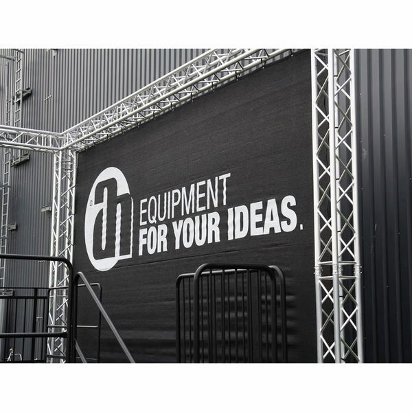 Adam Hall Gaze 202 4x5m Black