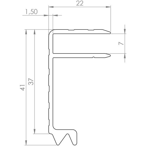 Adam Hall 6146 Lidmaker 7mm
