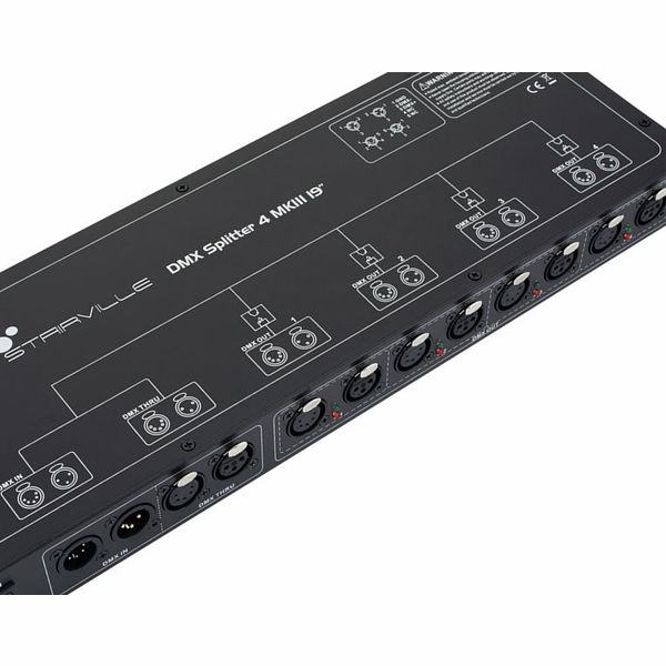Stairville DMX Splitter 4 MK3 19"
