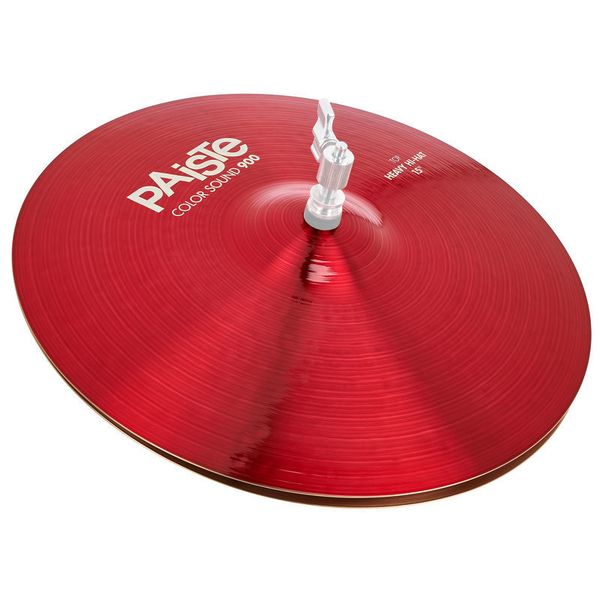 Paiste 15" 900 Color Heavy Hi-Hat Red