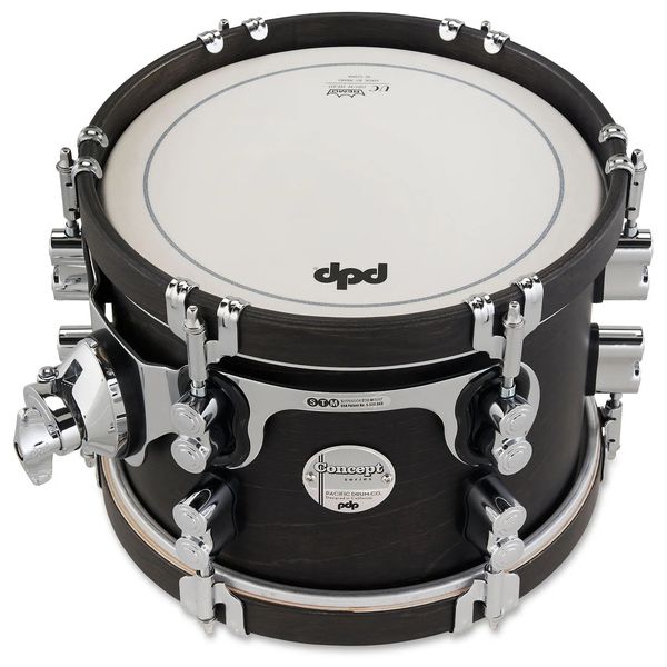 DW PDP 10"x07" CC Tom Ebony
