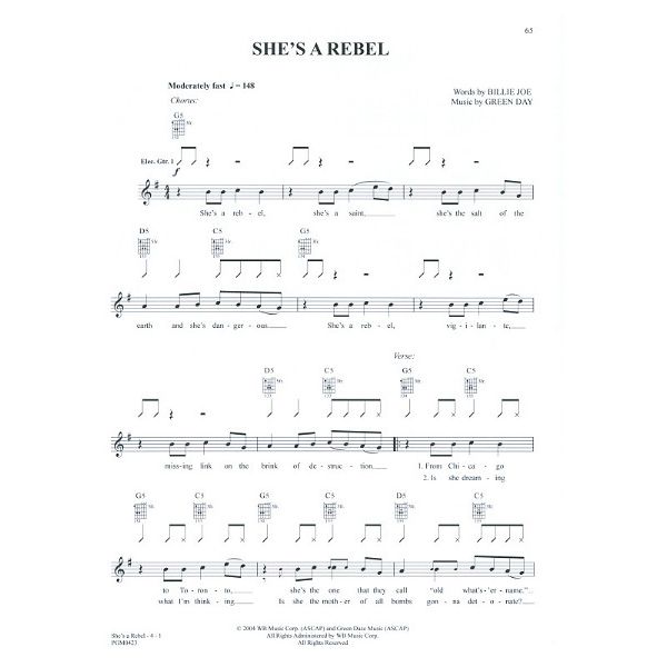 Alfred Music Publishing Green Day American Idiot