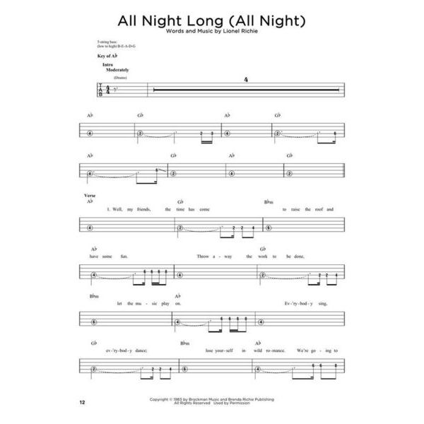 Hal Leonard First 50 Pop Songs Bass