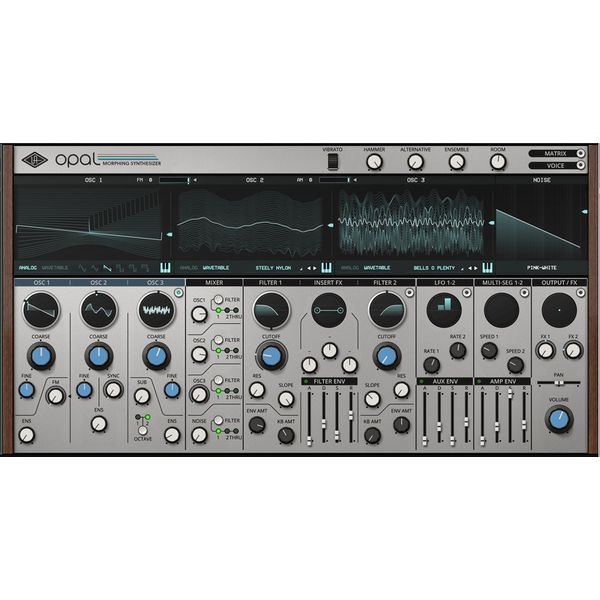 Universal Audio Opal Morphing Synth. Native