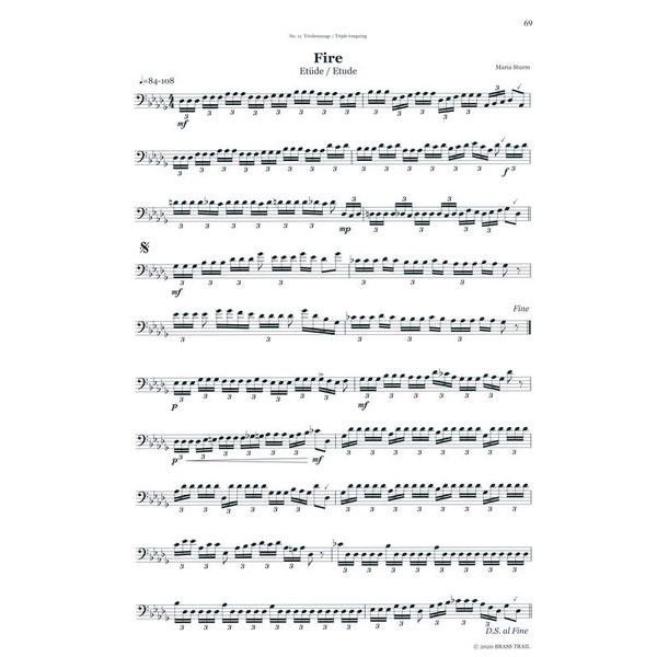 Brasstrail Personal Workbook Bass Clef