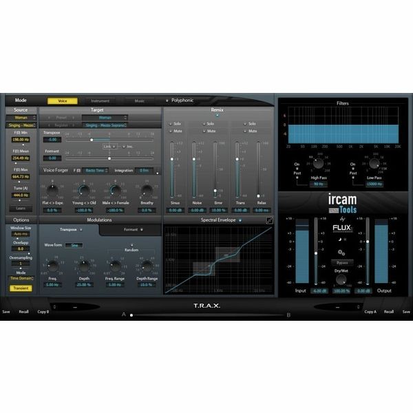 Flux Ircam Trax v3
