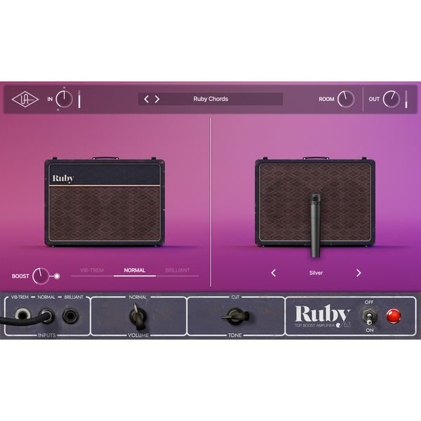 Universal Audio UAD Ruby '63 Top Boost Amp