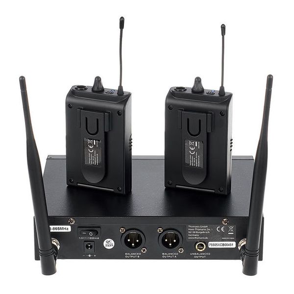 the t.bone freeU Twin PT 863 Hm-O Bundle