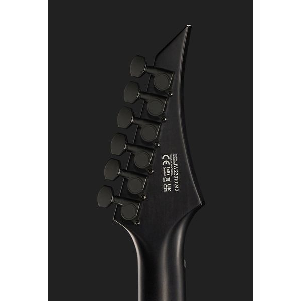 Solar Guitars V2.6FBB Baritone Flame Black