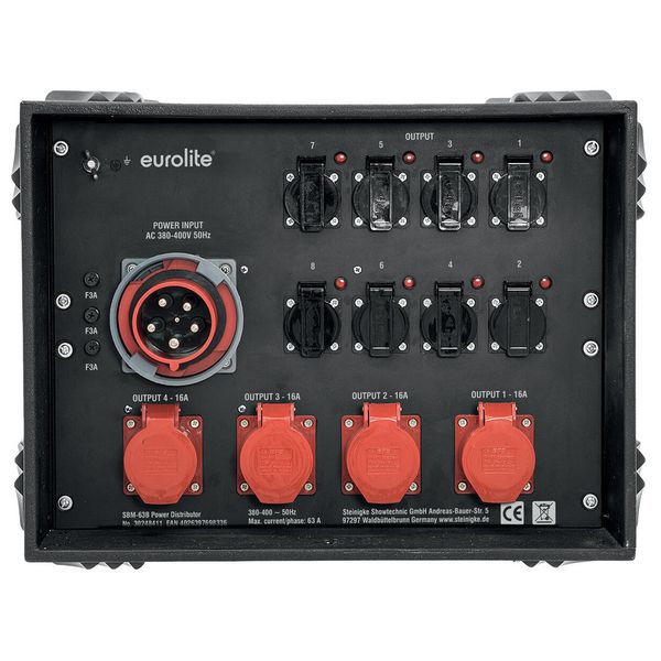 Eurolite SBM-63B Power Distributor