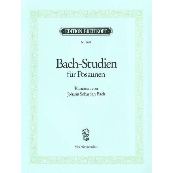 Breitkopf & Hrtel Bach Studien Trombone