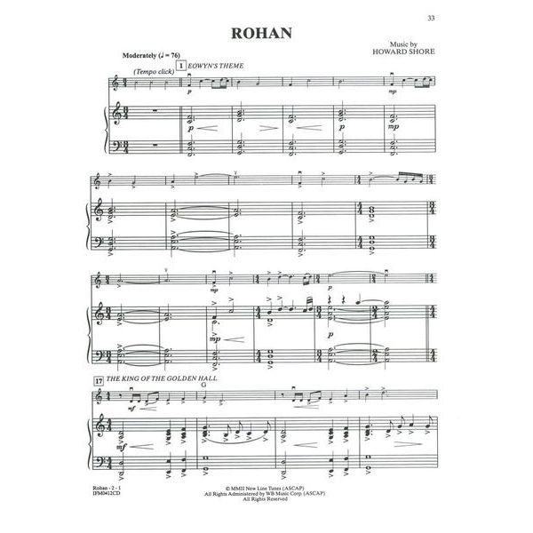 Alfred Music Publishing Lord Of The Rings 1-3 Violin