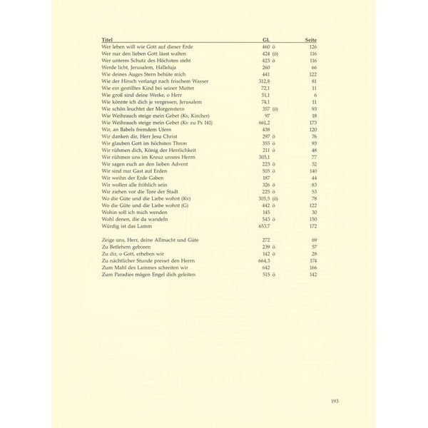 Brenreiter Intonationen zum Gotteslob