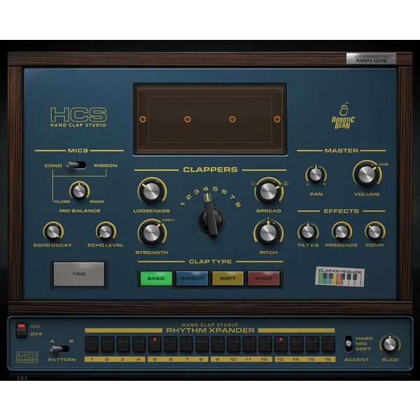 Robotic Bean Hand Clap Studio