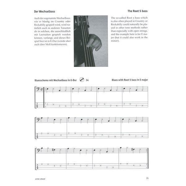 Artist Ahead Musikverlag Rockabilly Slapbass