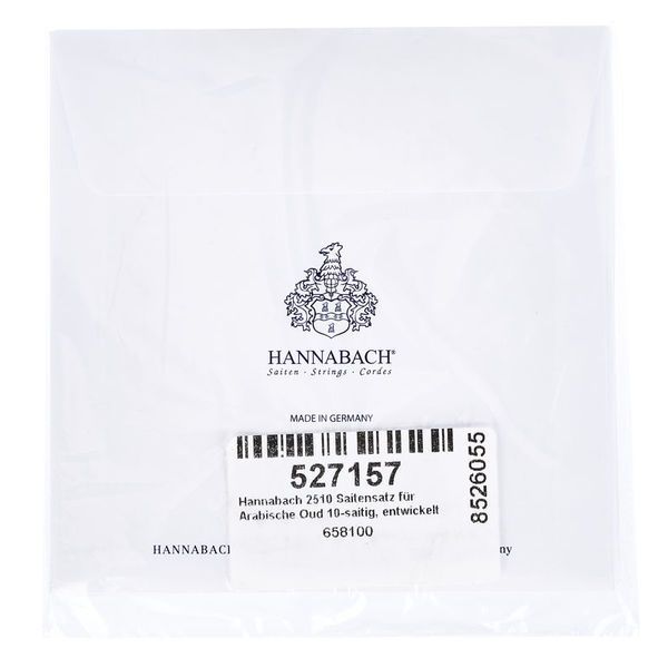Hannabach 2510 Arabic Oud 10 Strings Set