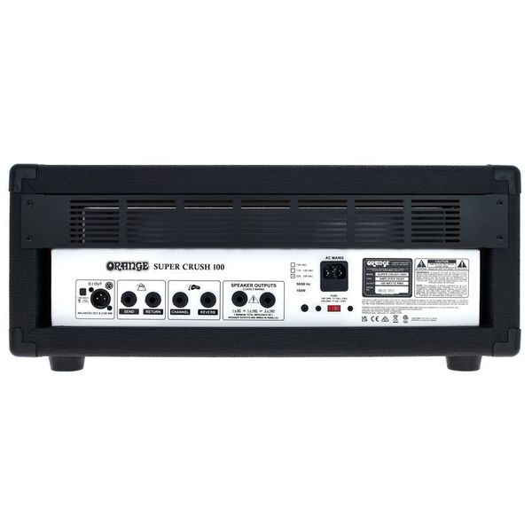 Orange Super Crush 100 Head Black