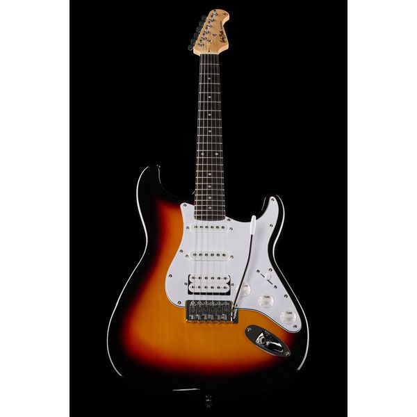 Harley Benton ST-20HSS SB Standard Se Bundle