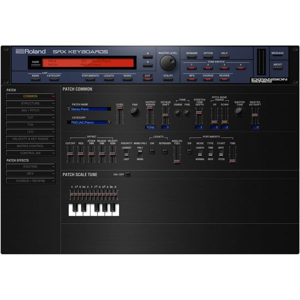 Roland Cloud SRX Keyboards