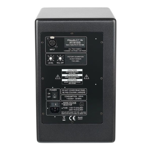 PSI Audio A17-M Metal Black