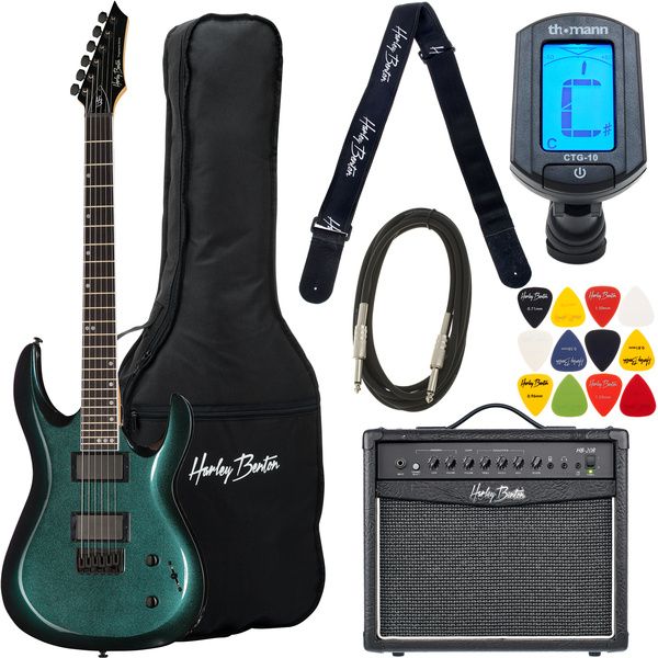 Harley Benton R-446 Flip Flop Blue Set