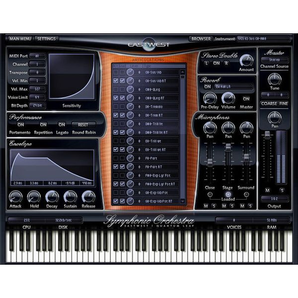 EastWest Symphonic Orchestra Platinum