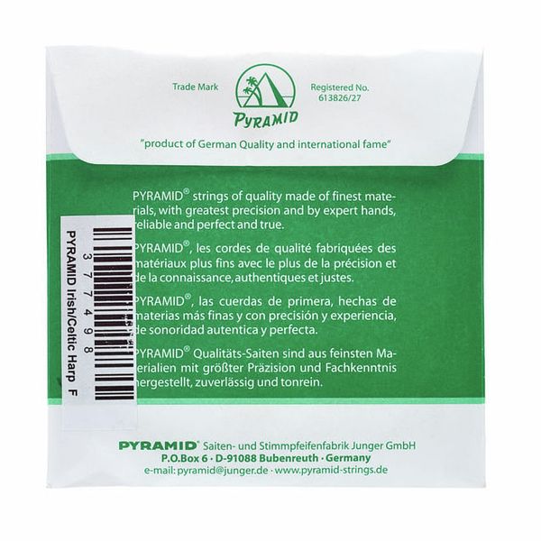 Pyramid Irish / Celtic Harp String F