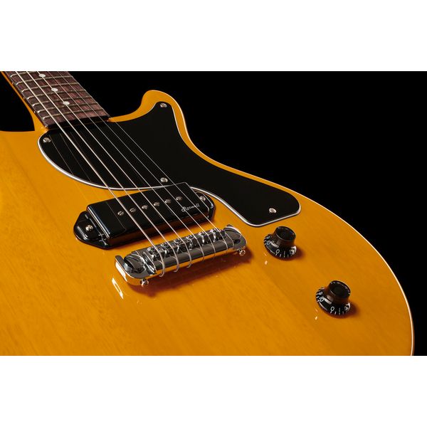 Harley Benton DC-Junior FAT TV Yellow Bundle