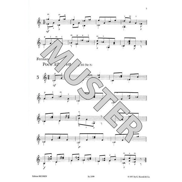 Ricordi Meine ersten Gitarrenstücke 1